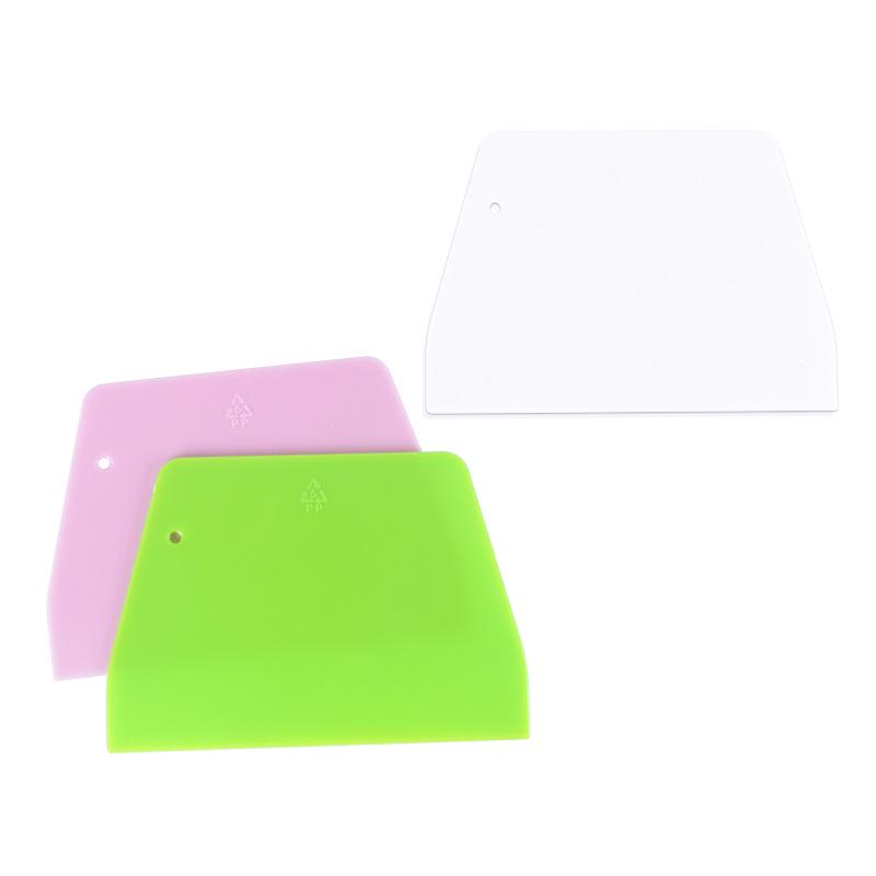 Plastic Baking Dough & Cake Scraper Set