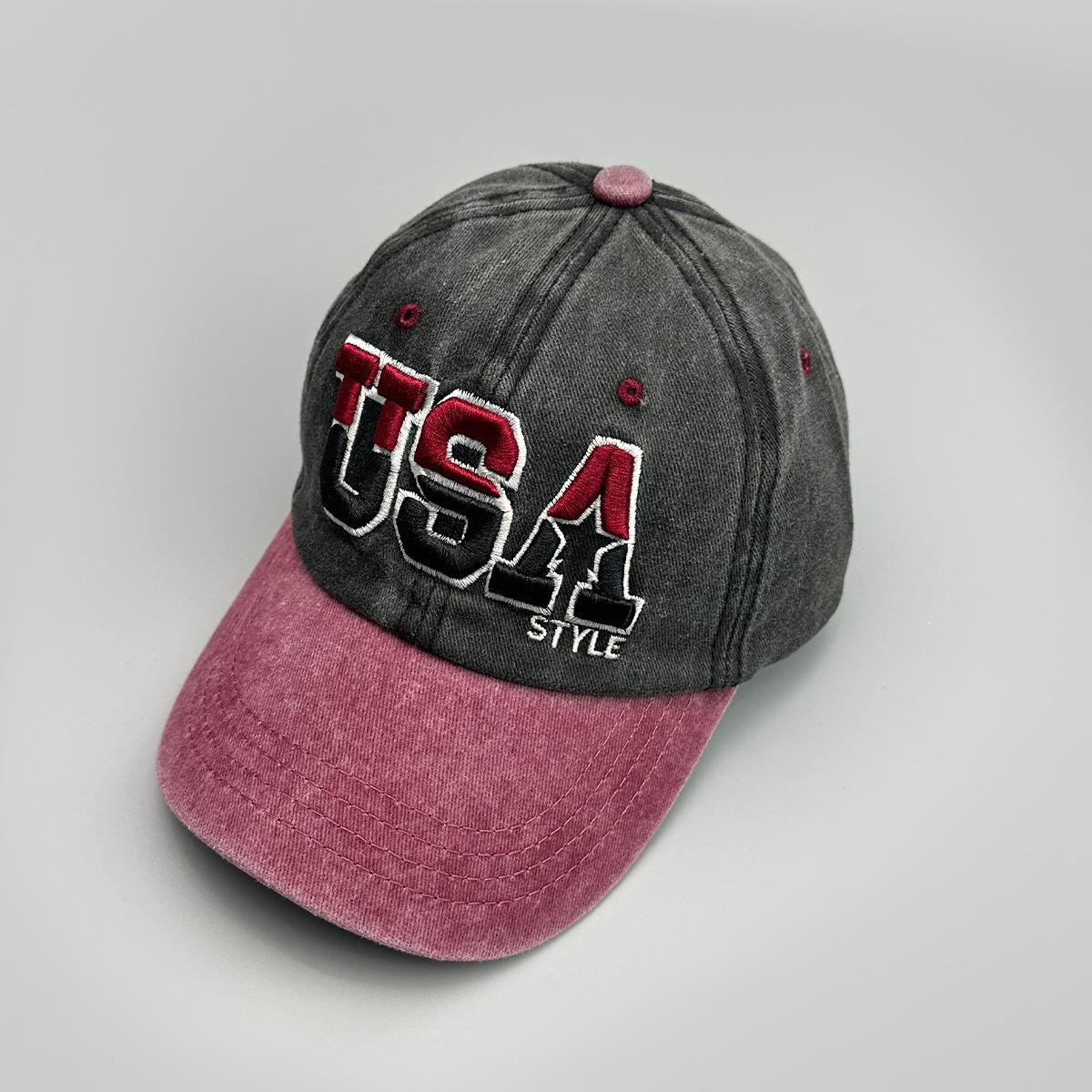 

2026 New Fashion Fastball Cap Classic USA Embroidered American Flag Baseball Caps For Men Women Snapback Hat Unisex Hip Hop Hats 52-60cm