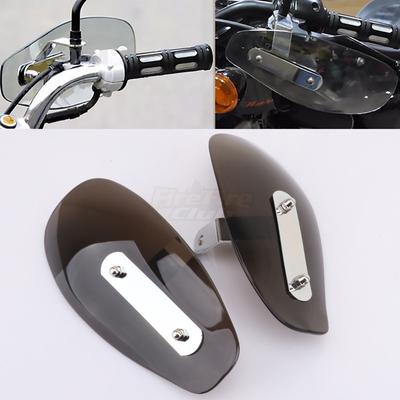 Motorfiets 1 Paar Rook Helder Handvat Handbeschermer Koudebeschermer Winddeflector Schild Voor Honda/Yamaha/Suzuki