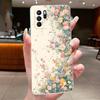 For Oppo Reno 6Z 5G Casing CPH2237 Luxury Fashion Butterfly Flowers Clear Soft TPU Back Cover For Oppo Reno6 Z 6 Z 5G Phone Case