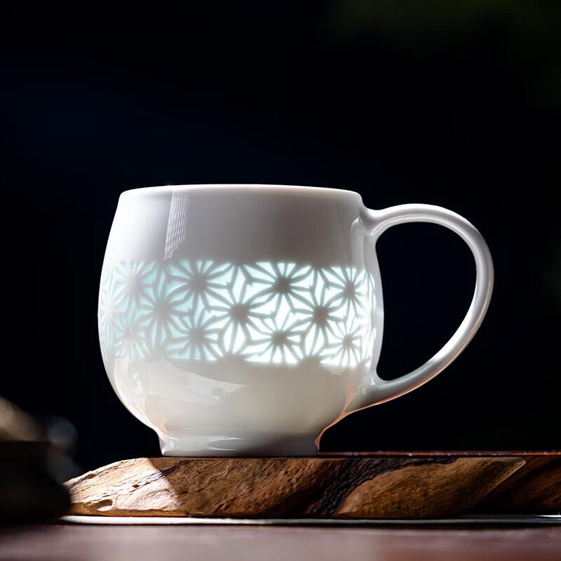 Керамическая персональная чайная чашка Jingdezhen с ситечком