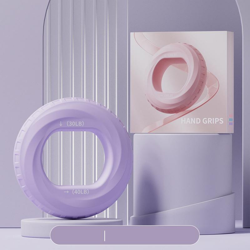 

Силиконовый захват для пальцев, усилитель мышц рук, тренажер для запястья и пальцев, кистевой эспандер, тренировка, фитнес-устройство фиолетовый