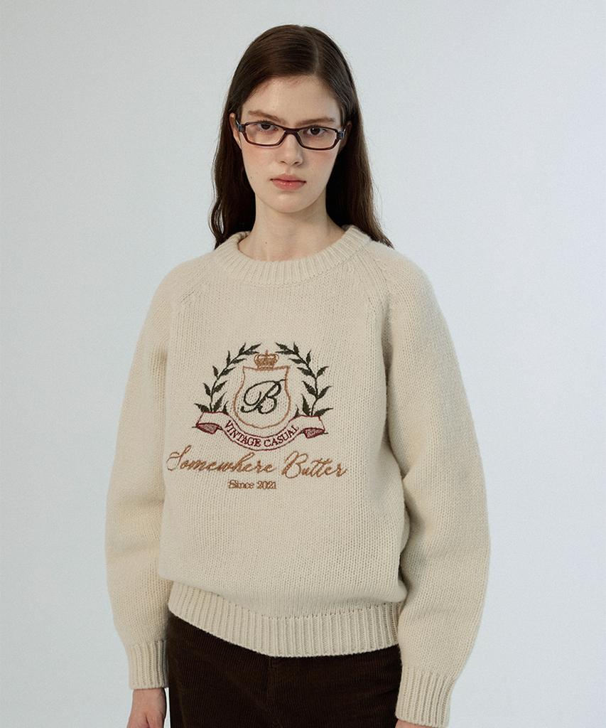 Sseomweeobeoteo Kevin Wool Knit - Ivory