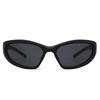 Y2K Rainbow Cat Eye Sunglasses Women for Men Luxury Brand Designer Vintage Sun Glasses Punk Hip Hop Lady UV400