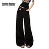 BEAUTIFUL WARDROBE Women's Retro High-Waist Wide-Leg Jeans
