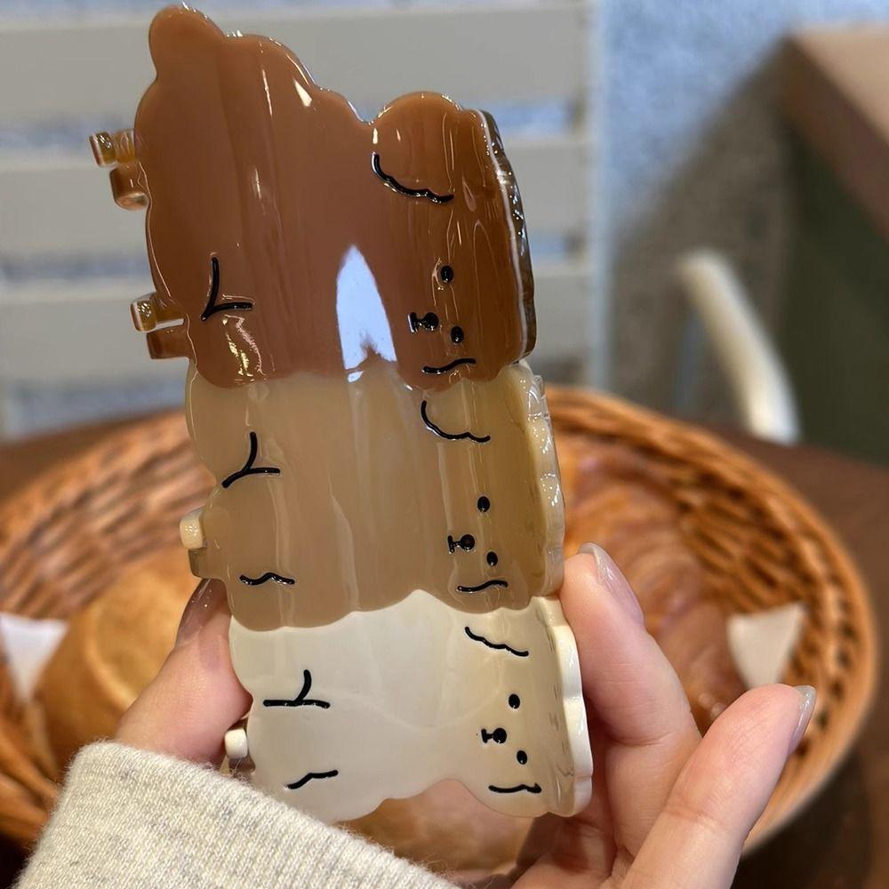 Holder Letter Animals For Girls Puppy Dog Korean Shark Clip Acetate Dog Hair Claw Women Hair Clip