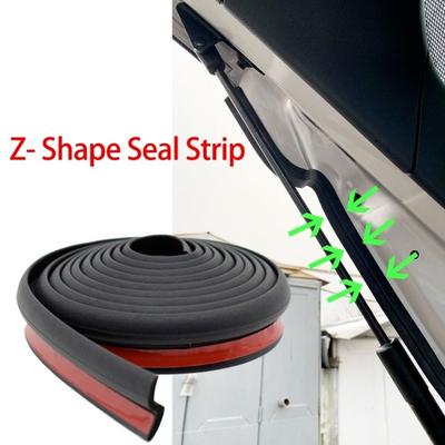 Accesorios para interiores Embellecedor en forma de Z Junta de goma para puertas de coche Tira de sellado para puertas de coche Selladores de burletes para coches