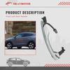 82651-D3710 Vordere linke Türgriff für 2016-2021 Hyundai Tucson 82651D3710 Äußerer Türgriff mit Smart-Key (Silber) - Chrom