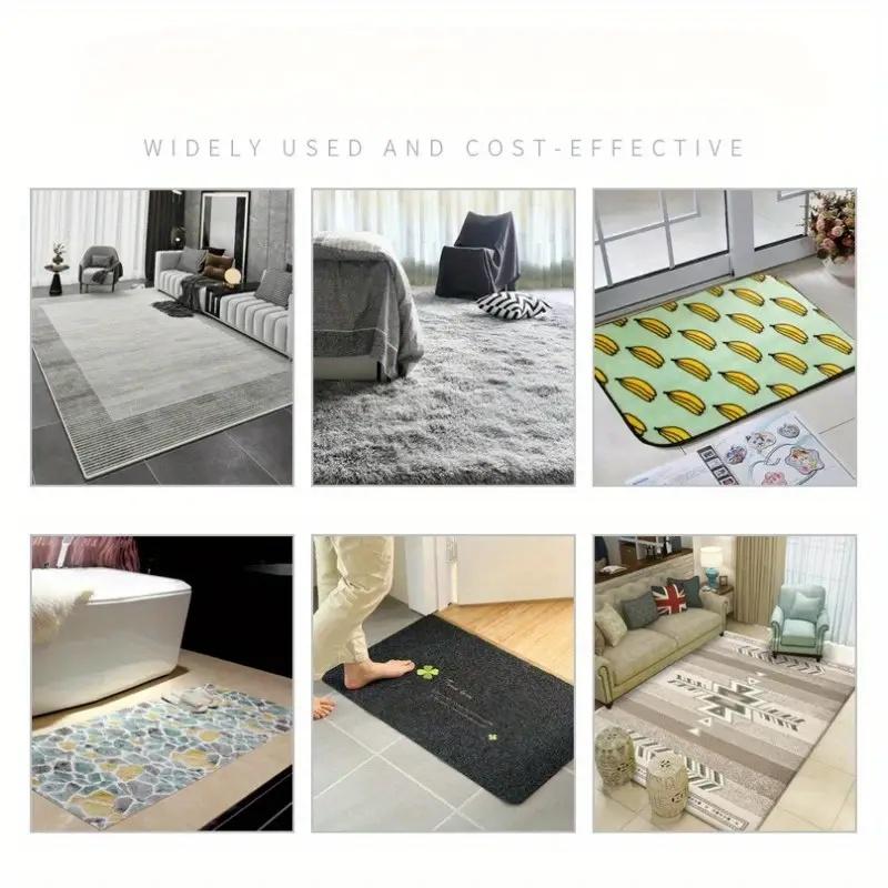 24Pcs Carpet Non-slip Sticker Reusable Washable Anti Curling Carpet Patch Fixed Stickers Floor Rug Mat Tape Gripper Corner Pad