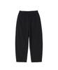 Sindeo Curved Knit Lounge Pants - Black