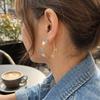 Trendy Butterfly Hoop Earrings Oil Dripping Geometry Metal Round Circle Earrings Multi-Colored Simple Statement Jewelry Women