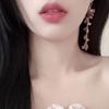 Spring/Summer Pearl Studs: High-End 925 Silver Cute Earrings for Women