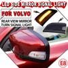 2Pcs Dynamic Amber LED Side Rearview Mirror Light for Volvo XC60 2008-2013 Car Styling Turn Signal Indicator Lamps