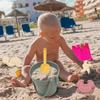 Children's Summer Beach Toy Set: Silicone Bucket & Sand Shovel for Outdoor Water Play