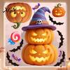Removable Halloween Decorations Pumpkin Window Clings, Cartoon Cat Static Sticker, Jack O Lantern Stickers PVC Decals for Party Home Decoration