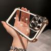 Luxury Plating Clear Shockproof Phone Case For iPhone 16 15 14 13 12 11 Pro Max Plus Soft Bumper Armor  Hard Acrylic Back Cover