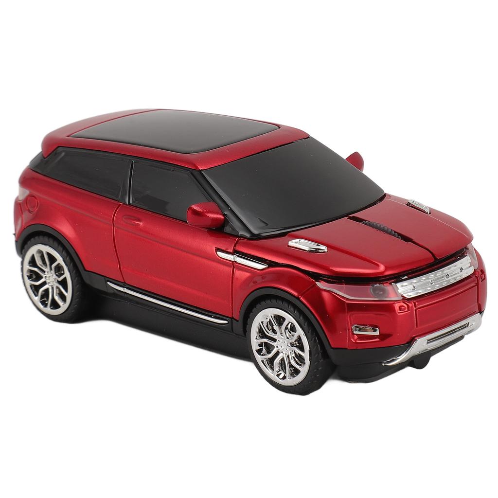 Car Shape Wireless Gaming Mice 2.4GHz 1600 DPI Cool 3D Car Shape Computer Mouse with USB Receiver for Laptop