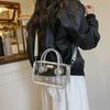 Seaside Play Transparent Bag Women'S Popular Beach Vacation Hand Bag Trend Shoulder Messenger Bag