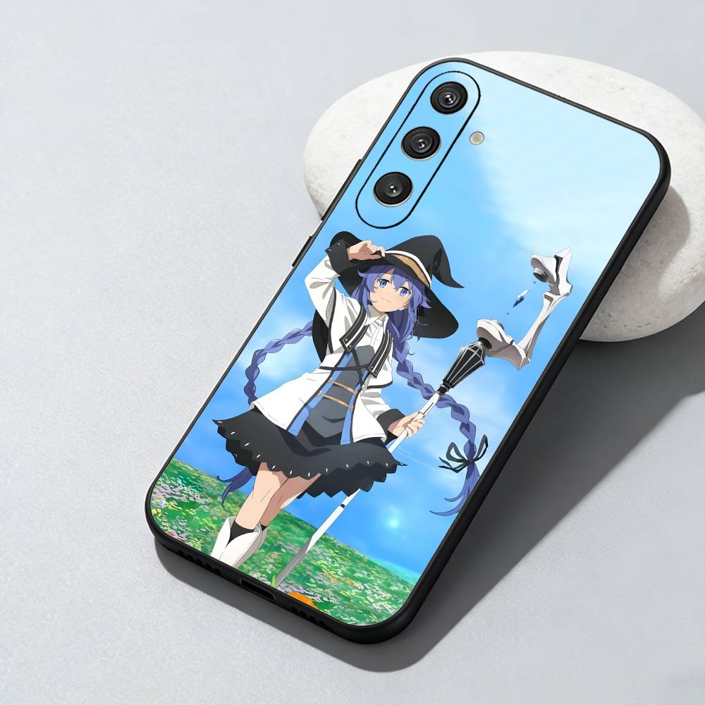 

Roxy Anime M-Mushoku T-Tensei Phone Case For Samsung Galaxy A73,A72,A71,A70,A52,A51 Others Soft Black Cover Samsung a71 5g