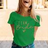 Unisex Casual Letter Print T-Shirt Crew Neck Pullover Short Sleeve Top Comfortable Fit Lightweight Fabric Suitable for Everyday Wear