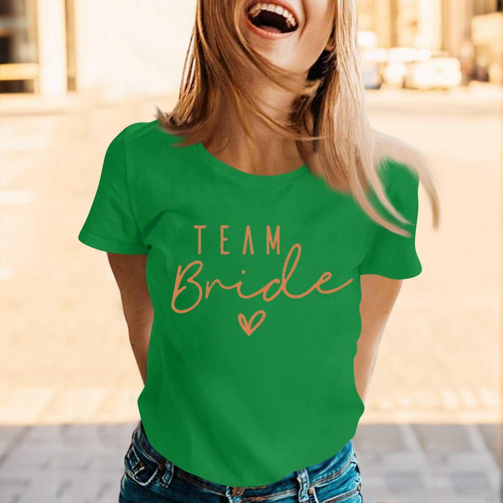 Unisex Casual Letter Print T-Shirt Crew Neck Pullover Short Sleeve Top Comfortable Fit Lightweight Fabric Suitable for Everyday Wear