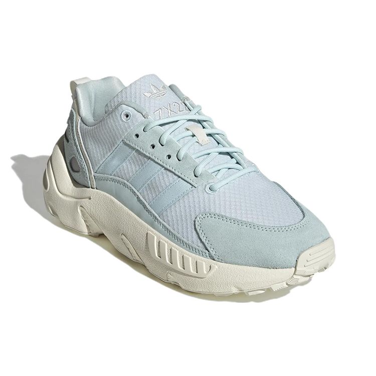 Adidas Originals ZX 22 Boost Comfortable Shock Absorption Durable Lightweight Low Top Casual Running Shoes Women sneaker Light-Blue GX4611