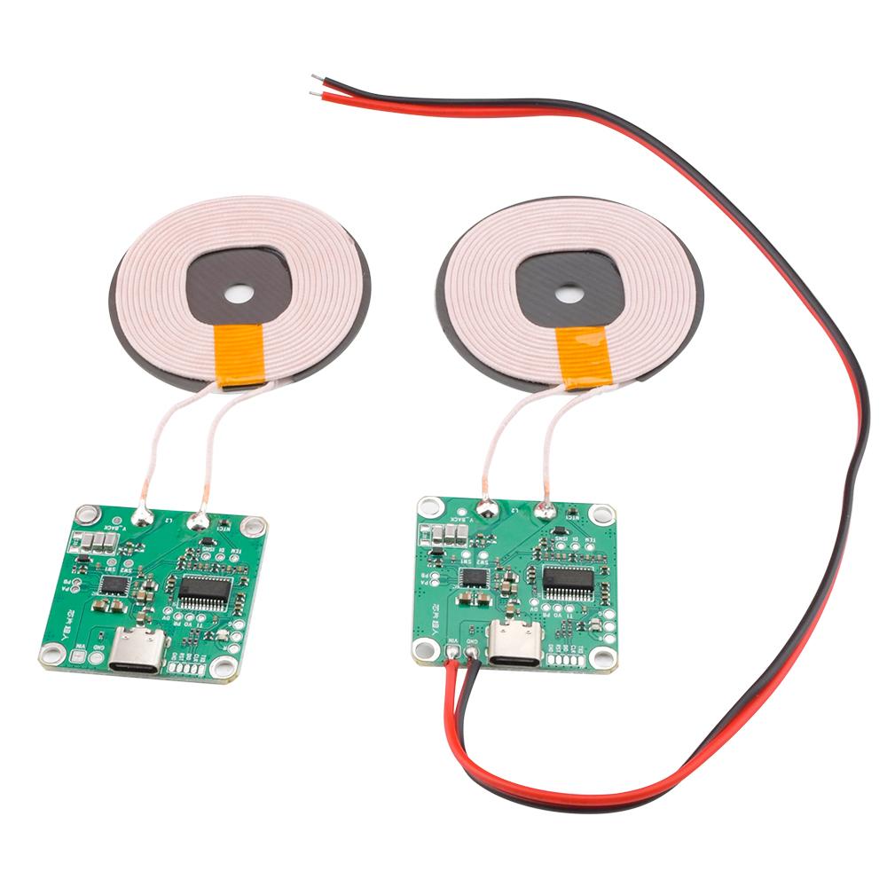 Wireless Fast Charging Module 20W Max Power Type C Port 50mm Coil Embedded Diy Modification 6 Fold Safety Circuit