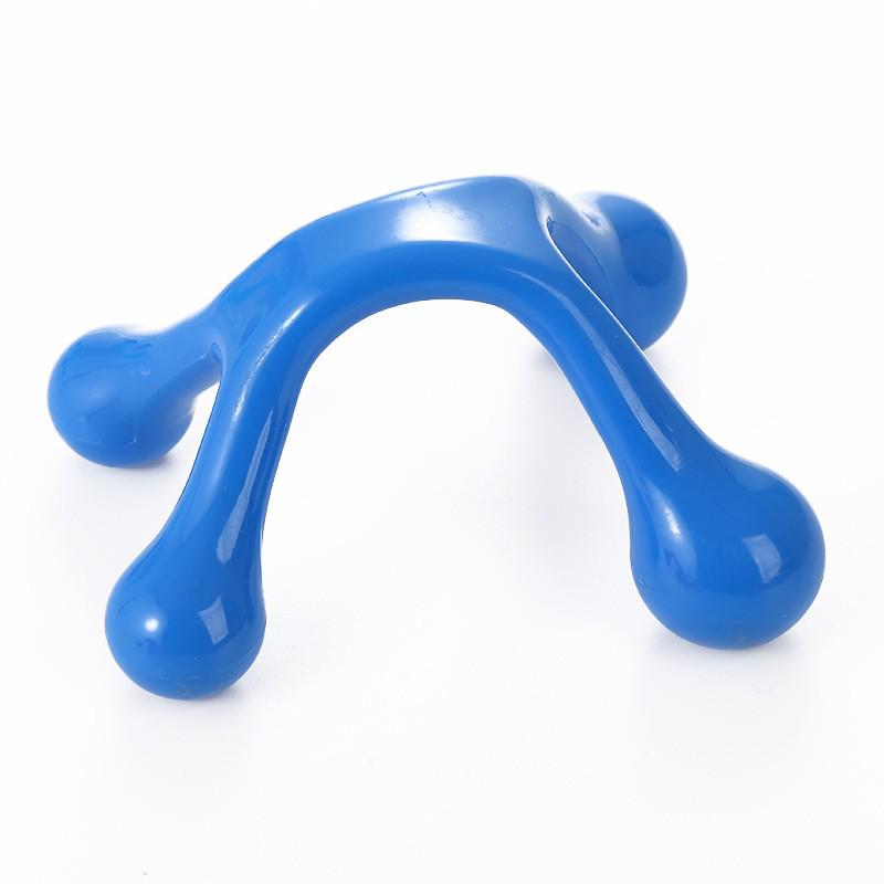 Four-Leg Meridian Spine Acupuncture Massager - Plastic Scraping Tool.