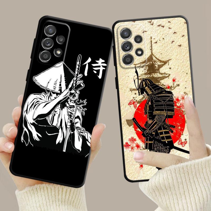 Japanese Samurai Game Art Case For Samsung Galaxy A14 A73 A53 A71 A51 A31 A33 A22 A12 A21s A13 A32 A52s A72 A52 A23