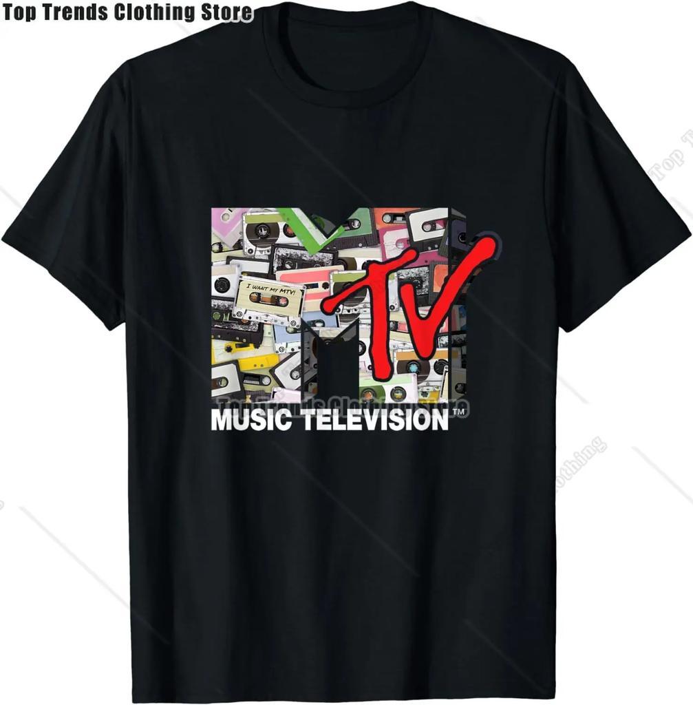 MTV Classic Logo Moster Design T- Shirts T-Shirt