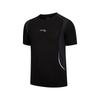 Minimalist Round Neck Comfortable Short Sleeve T-Shirt Men Tops SA2269ST43T-BK001