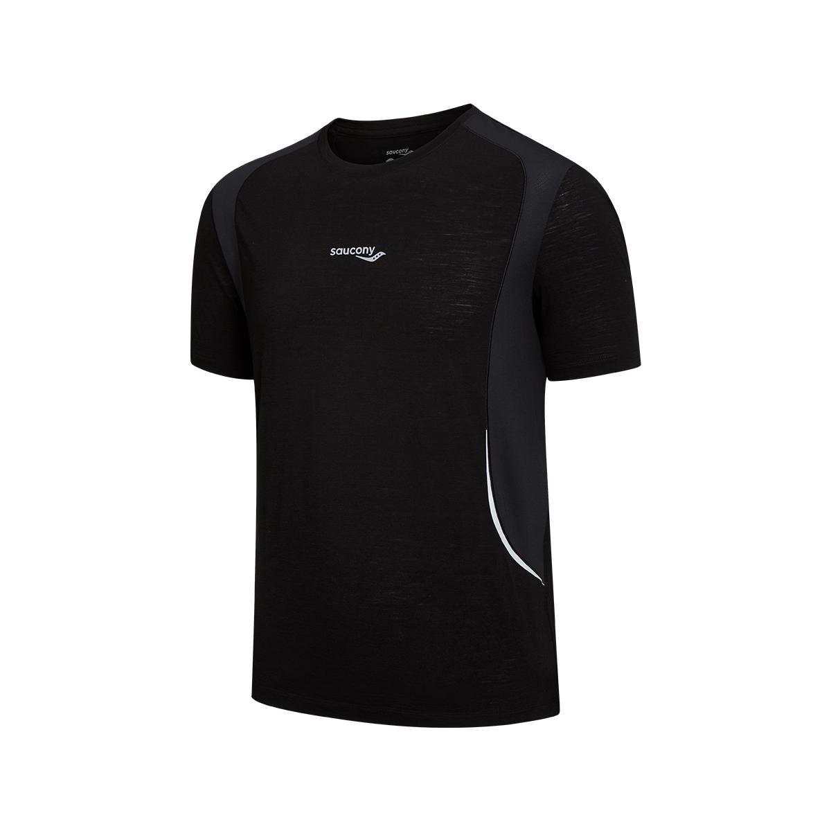 

Saucony Minimalist Round Neck Comfortable Short Sleeve T-Shirt Men tops SA2269ST43T-BK001 L