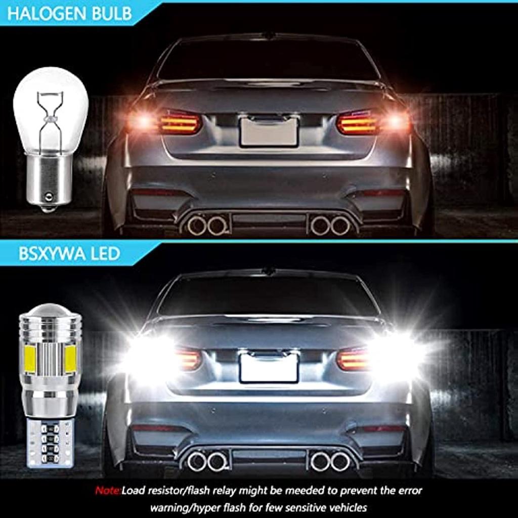 Plafoniera auto LED T10 W5W (Lumină Led Auto) Potrivit pentru luminile plăcuțelor de înmatriculare lumini laterale lumini de poziție și lumini de tavan (4 buc).