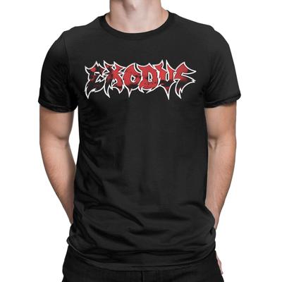 Herr Damer Grafiskt Tryck Heavy Metal Exodus T-shirt 100% Bomull T-shirts Kläder