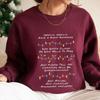 Monica Monica Holiday Rundhals-Sweatshirt Phoebes Song Shirt Frohe Weihnachten Pullover Unisex Langarm-Sweatshirts