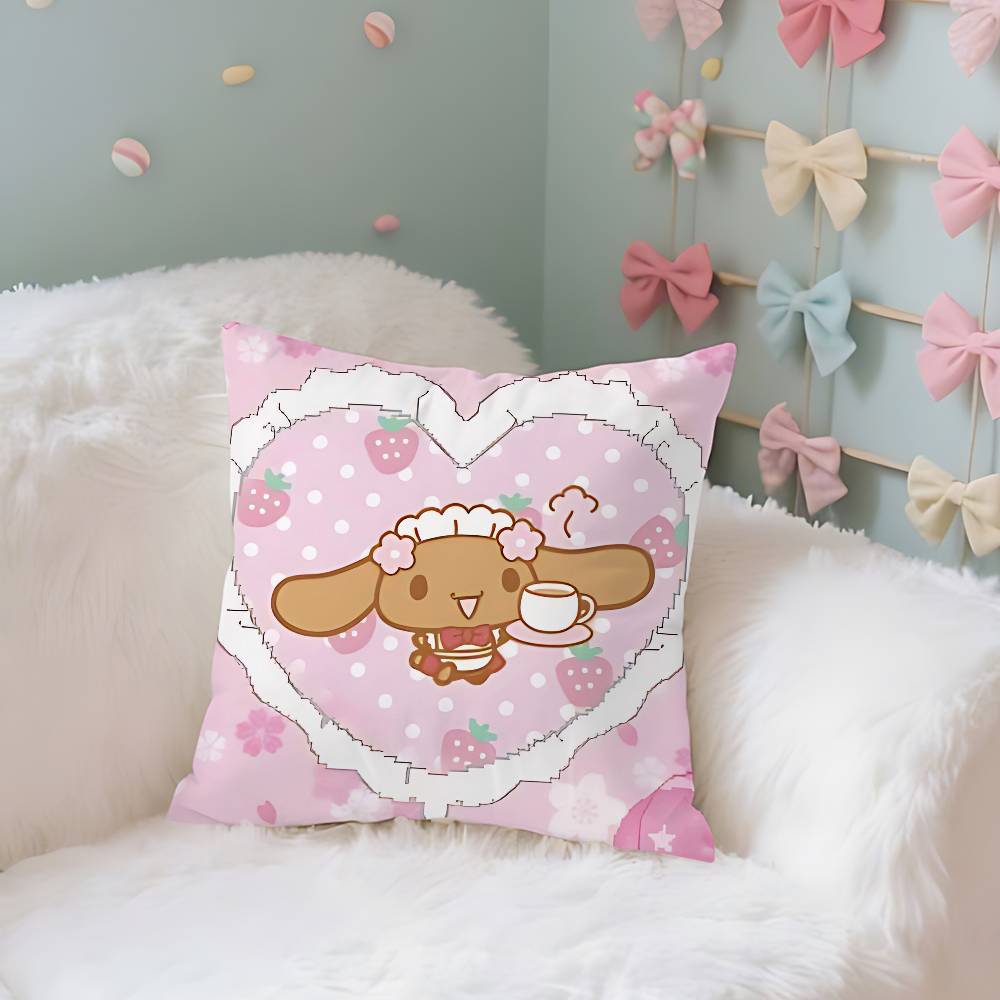 Cute MMochakawaii Case Plush Fabric Soft Pillowcase Double Sided Print Cushion Cover Household Gifts