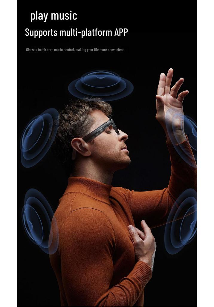 L801 Smart Glasses: 8MP Camera, 4GB Memory, AI Translation, Photo Capture, Object Recognition, Bluetooth Calls