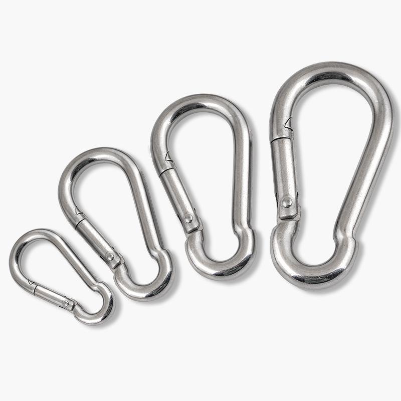 304 Edelstahl Hochfester Karabinerhaken für Hundeleine M4-M12