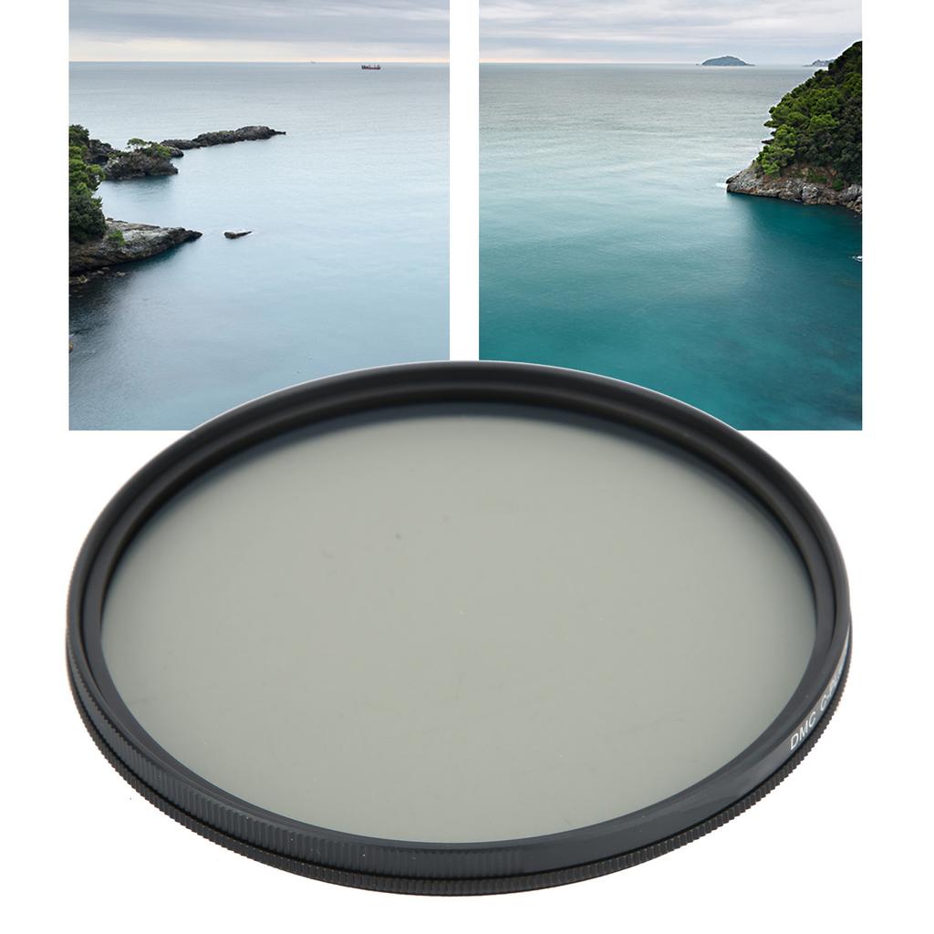 Camera Optical Glass CPL Lens Filter Waterproof Polarizing Lens Filter Photography Accessory