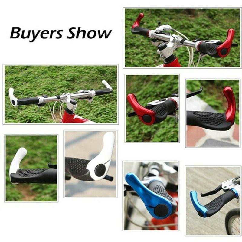 2pcs Ergonomic Rubber Bicycle Handlebar Grips MTB Mountain Bike Cycling