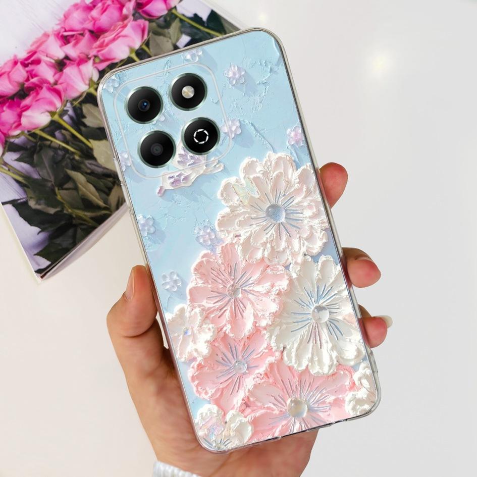 For Honor X6b 4G Case Popular Love Heart Cartoon Soft Silicone TPU Phone Cover For Honor X6b 2024 JDY-LX1 JDY-LX2 HonorX6b Coque