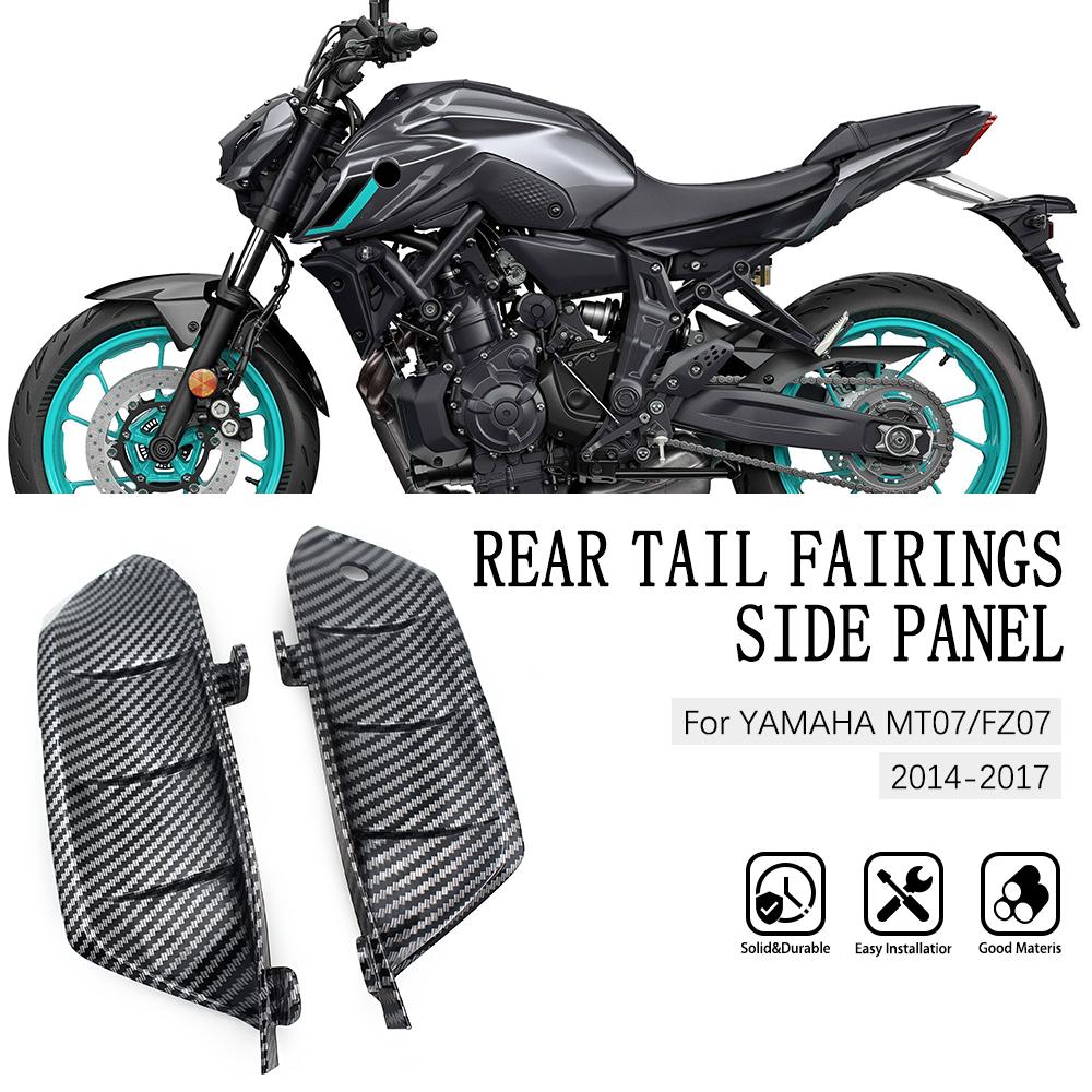 Hintere Heckabdeckung Obere Sitzmitte Verkleidung Hintere mittlere Heckverkleidung Motorrad Für Yamaha MT07 MT-07 12-2013 2014 2015 2016 2017