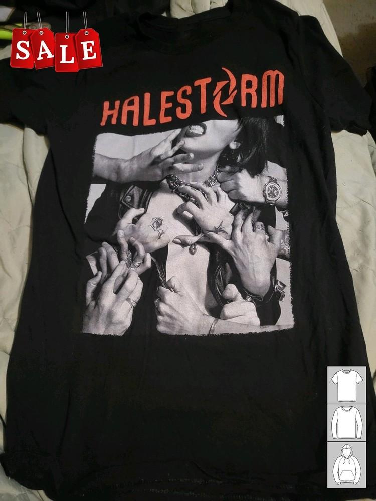 New Popular Halestorm Heavy Metal  Gift For Fans Unisex All Size T-Shirt   LW485 Unisex T-Shirt S