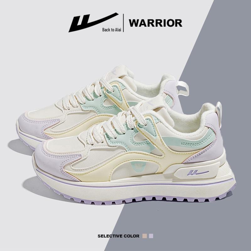 Warrior Damen Frühherbst 2025 Sneaker - Vielseitige Dad-Schuhe mit dicker Sohle