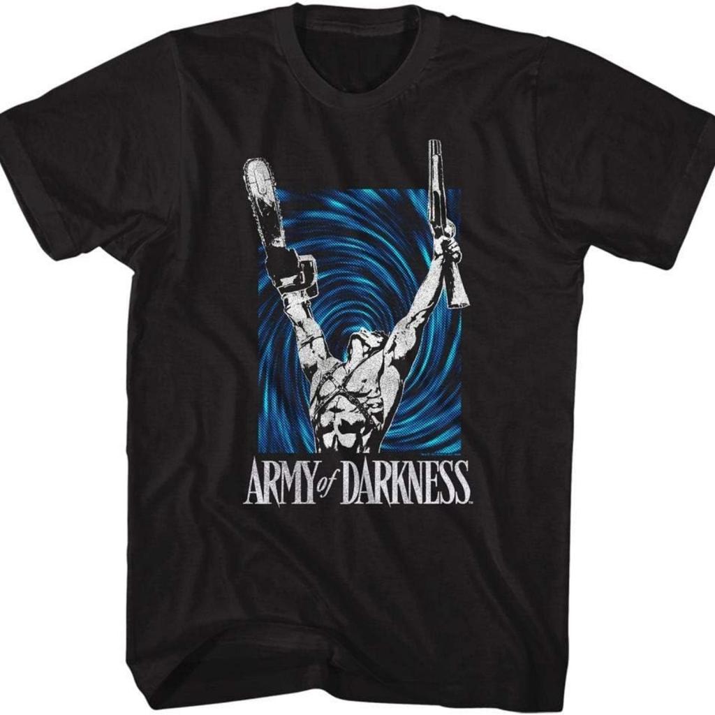 Army of Darkness T-Shirt Time Vortex Black Tee