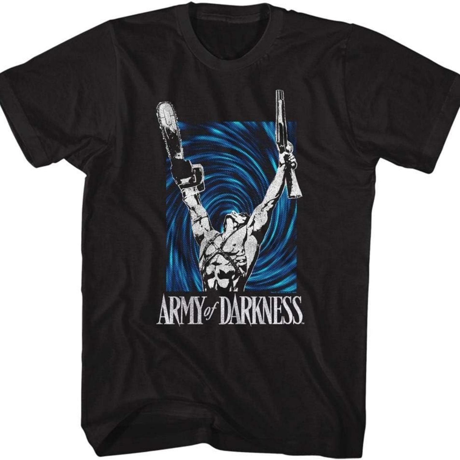 

Army of Darkness T-Shirt Time Vortex Black Tee XXXXXL