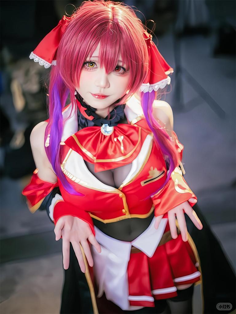 VTuber Cosplay Houshou Marine Cosplay VTuber Cosplay Captain Virtual YouTuber VTuber Cosplay Hololive Size [NOKIJP] Costume, Marilyn, Costume,