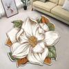 Peony Lotus Floor Mat Special-shaped Blanket Baby Crawl Door Gasket  Living Room Tea Table Bedside