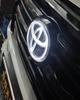 1PC 19x13cm Front LED Glow Logo Badge for 2016-2020 Toyota Land Cruiser & 2018-2020 Prado, Dynamic Lighting Emblem