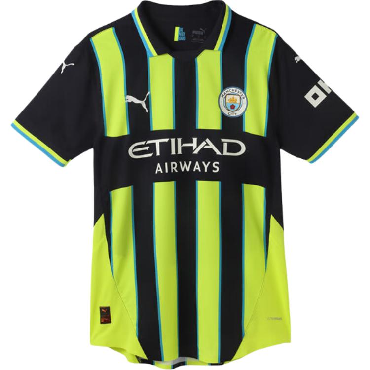 

Puma Mcfc Гостевая Аутентичная Джерси с Упаковкой Мужская Джерси Темно-Синяя Желтая 77861402 M